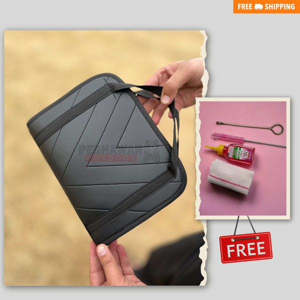PU Leather Universal Pstl Bag + Free Cleaning kit