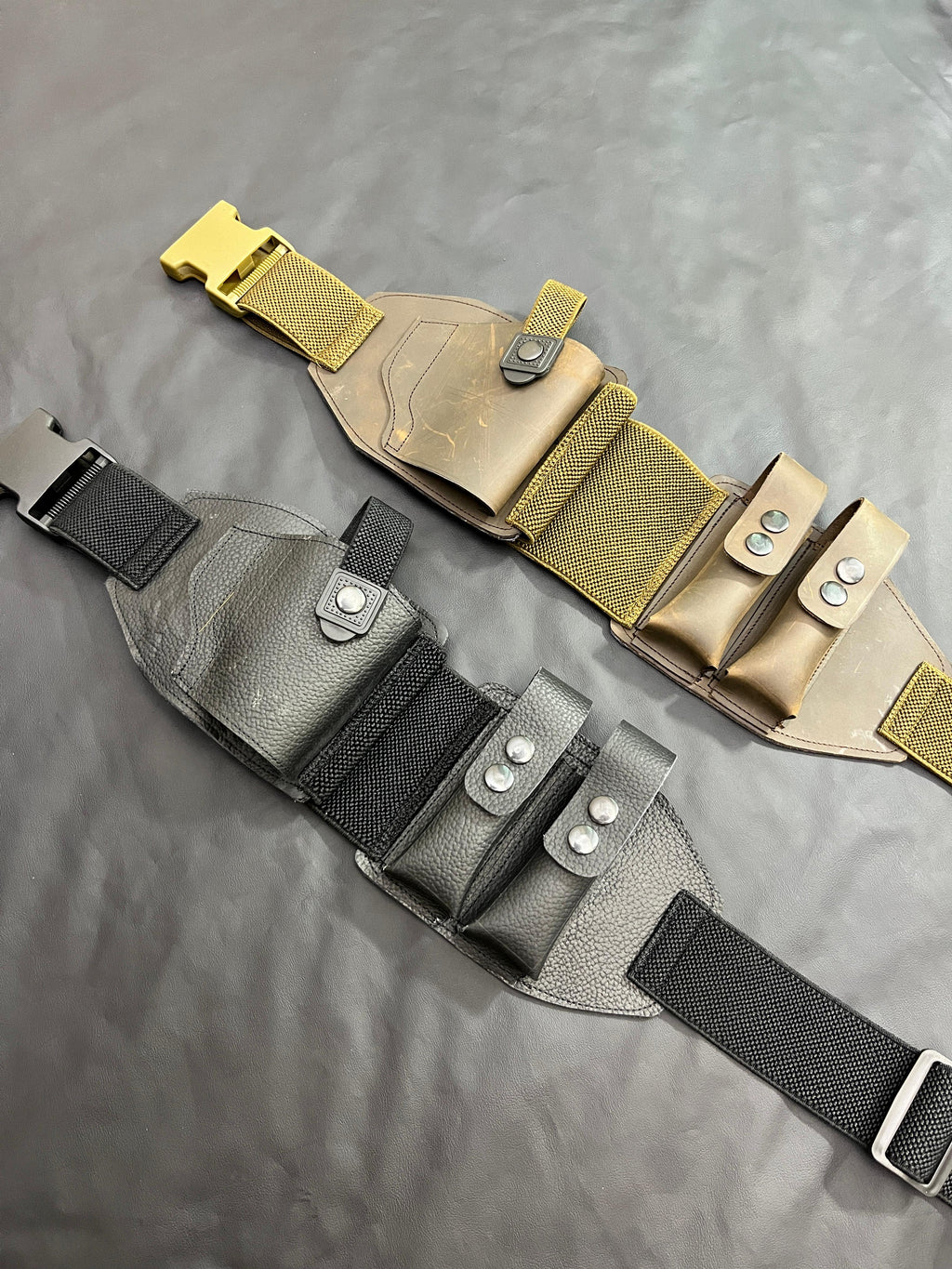 Leather Elastic Belt + Grip + Cleaning Kit 3in1 Deal