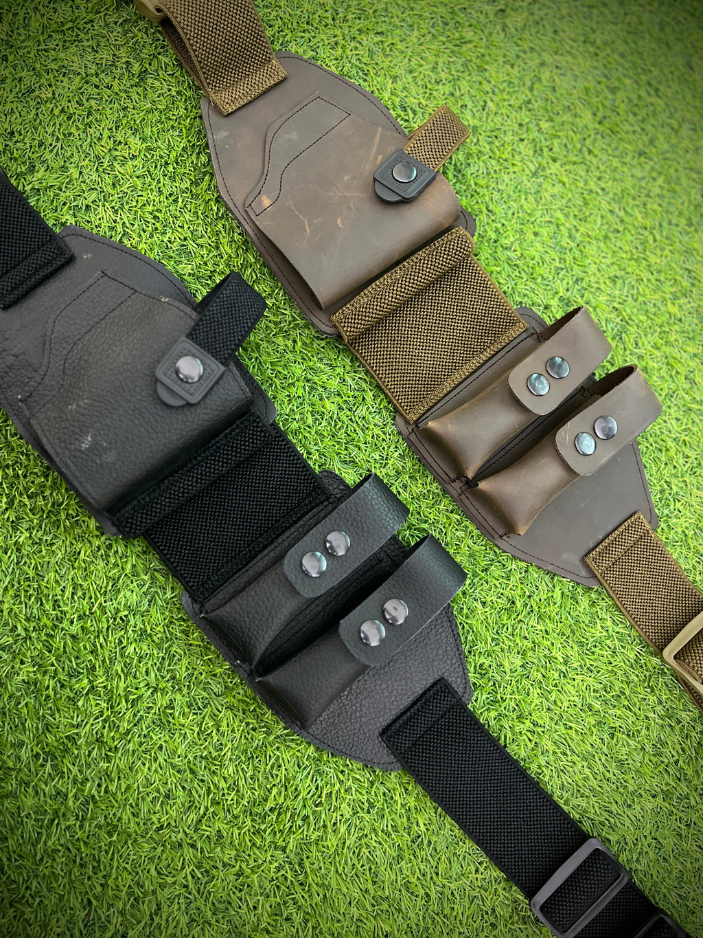 Leather Elastic Belt + Grip + Cleaning Kit 3in1 Deal