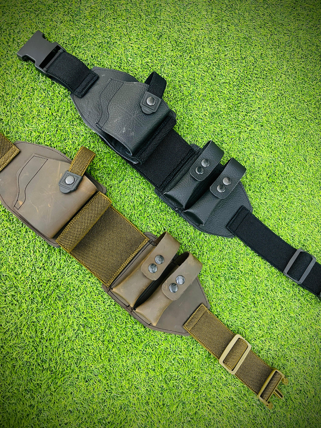 Leather Elastic Belt + Grip + Cleaning Kit 3in1 Deal