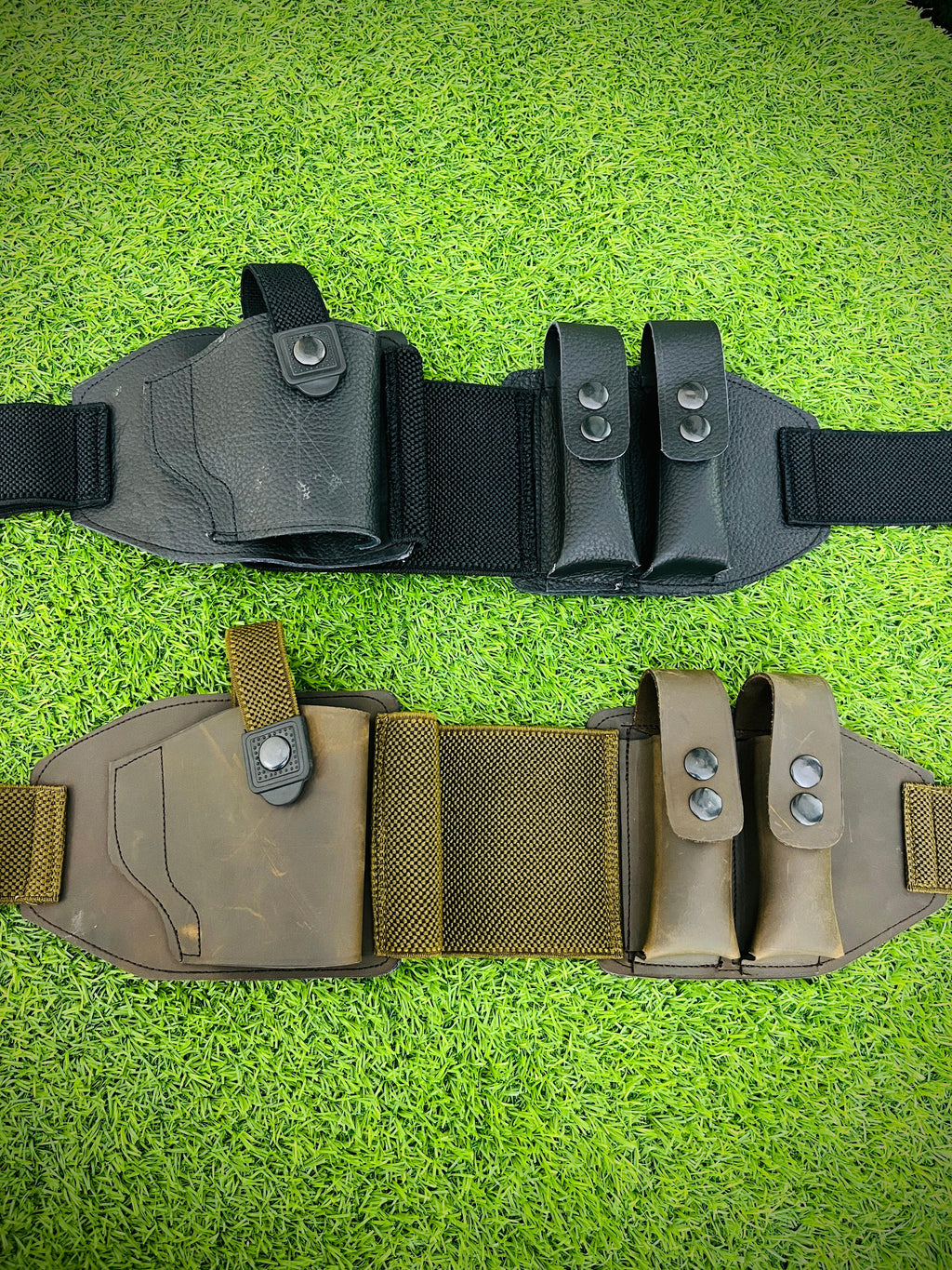 Leather Elastic Belt + Grip + Cleaning Kit 3in1 Deal