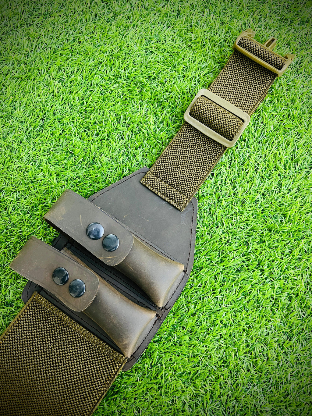 Leather Elastic Belt + Grip + Cleaning Kit 3in1 Deal